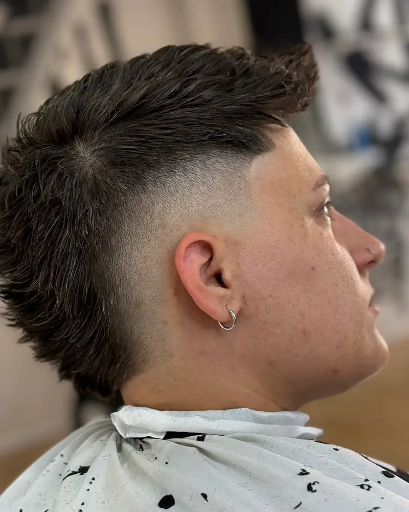 Mullet con taper fade y textura, corte real de WestSide